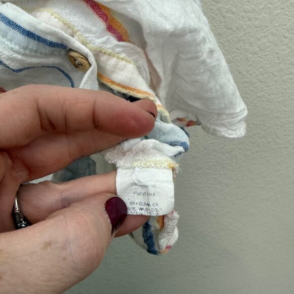 Show Me Your Mumu Catalina Cup Tunic Button Up Blouse Shirt Womens size Small - Picture 4 of 6